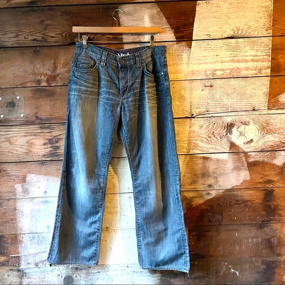 Mavi | Jeans | Mavi Dark Wash Factory Distressed Straight Leg Casual Jeans  Size 3432 | Poshmark